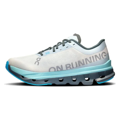 Tênis On Running Cloudflow 5 Cinza Azul Claro - foto 6