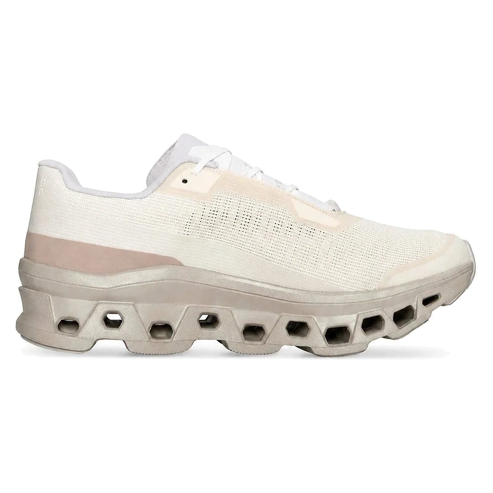 Tênis On Running Cloudmonster Void 1 Branco Bege White