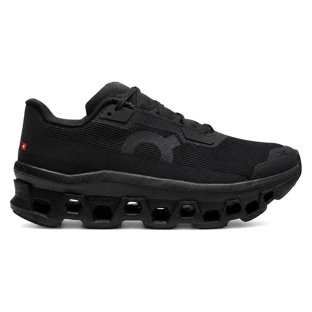 Tênis On Running Cloudmonster Void Black Preto