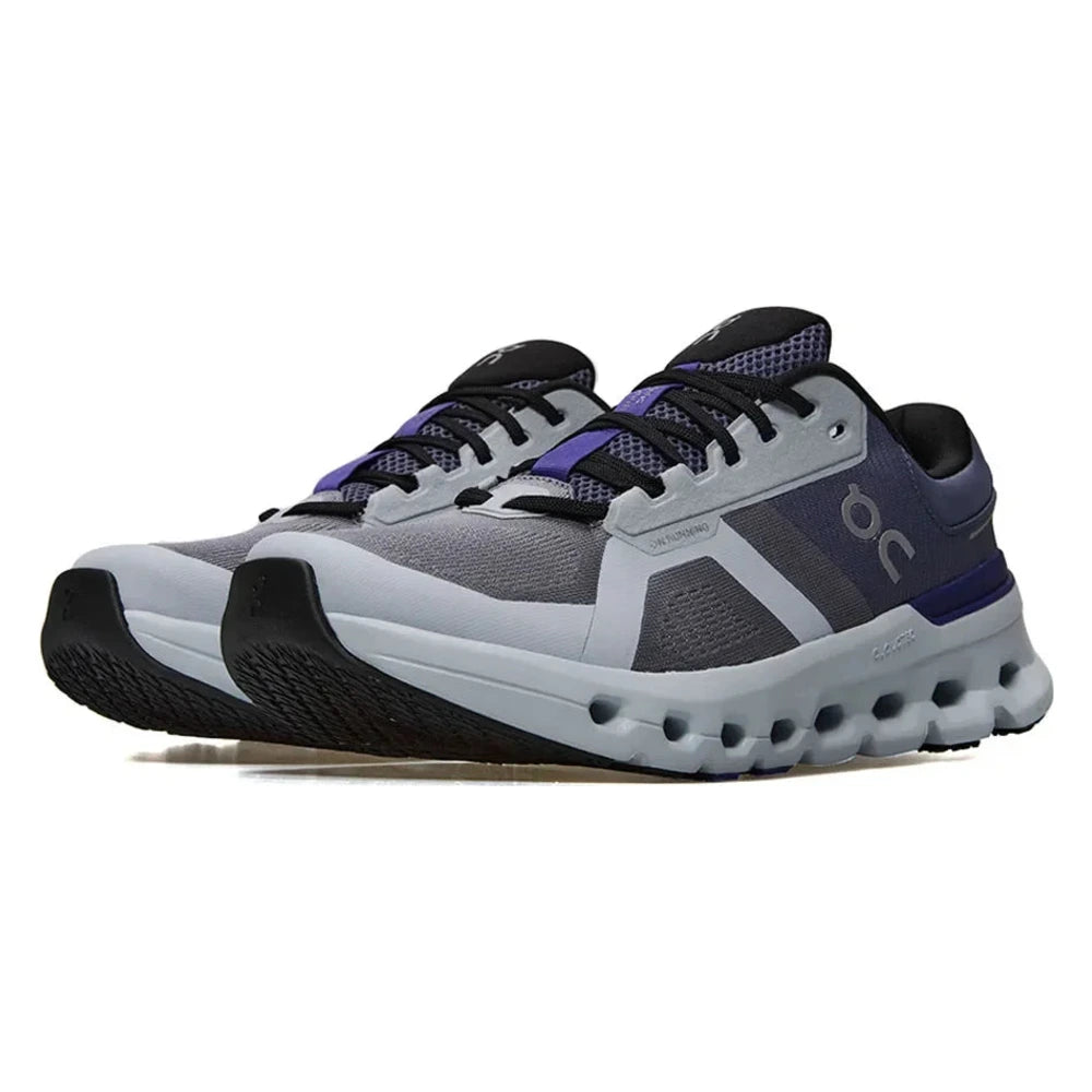 Tênis On Running Cloudrunner 2 Cinza Azul - foto 2