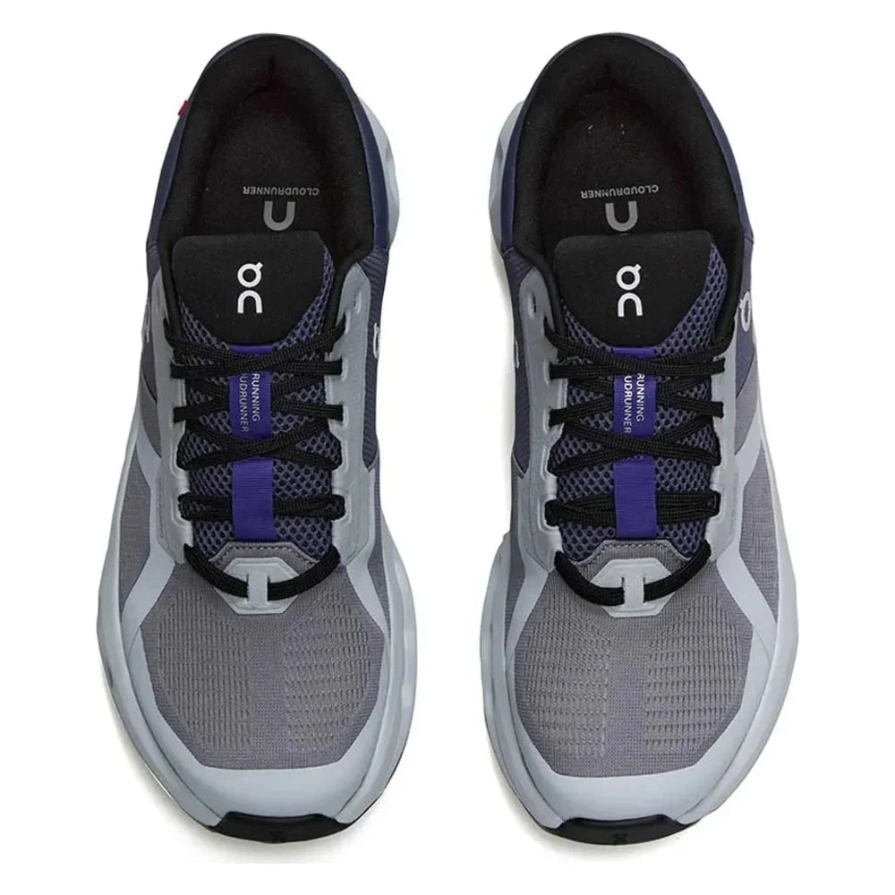 Tênis On Running Cloudrunner 2 Cinza Azul - foto 3