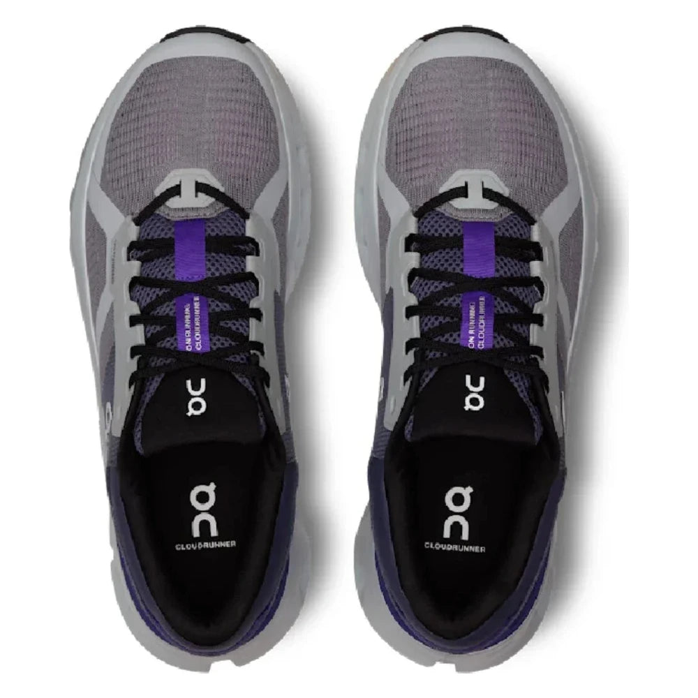 Tênis On Running Cloudrunner 2 Cinza Roxo - foto 3