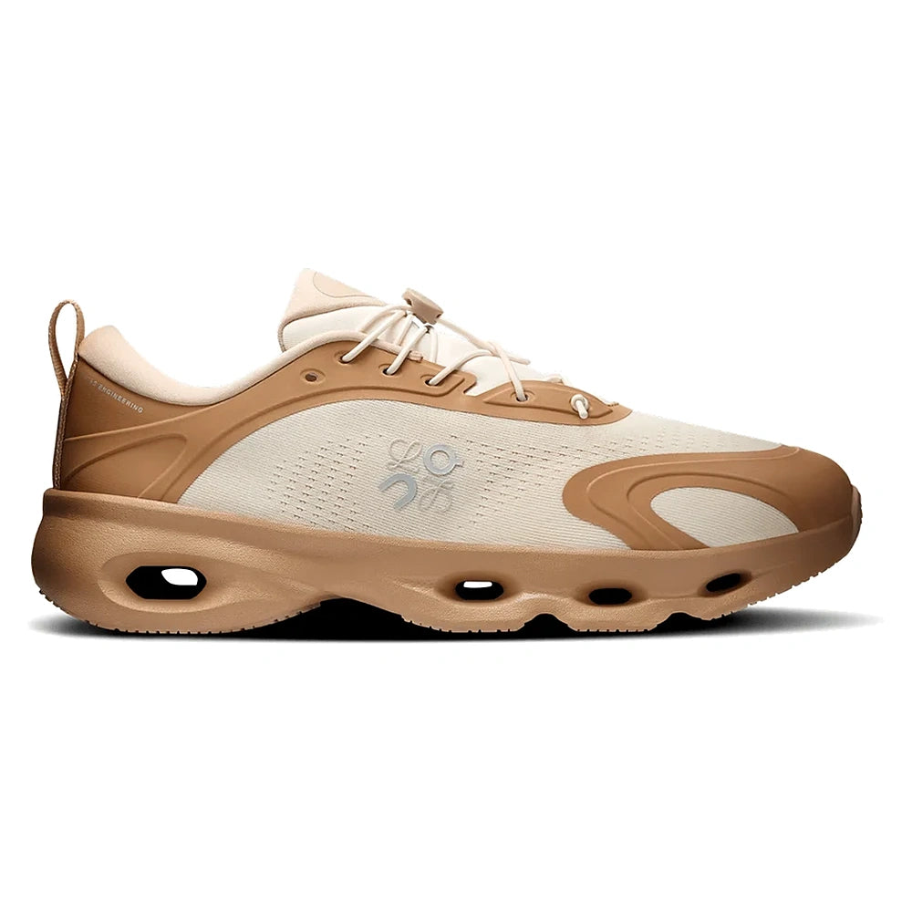 Tênis On Running Cloudsolo Loewe Dark Sand Cream Bege