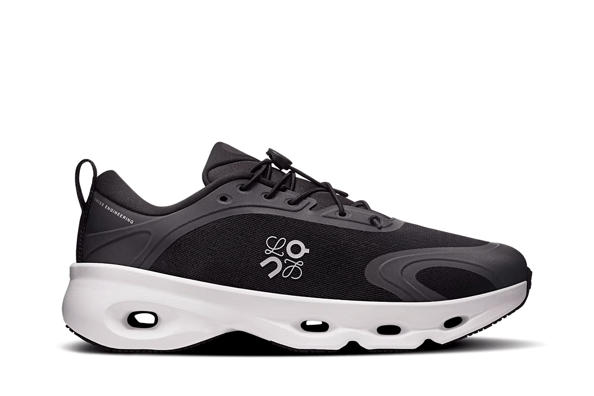 Tênis On Running Cloudsolo Loewe Black White Preto