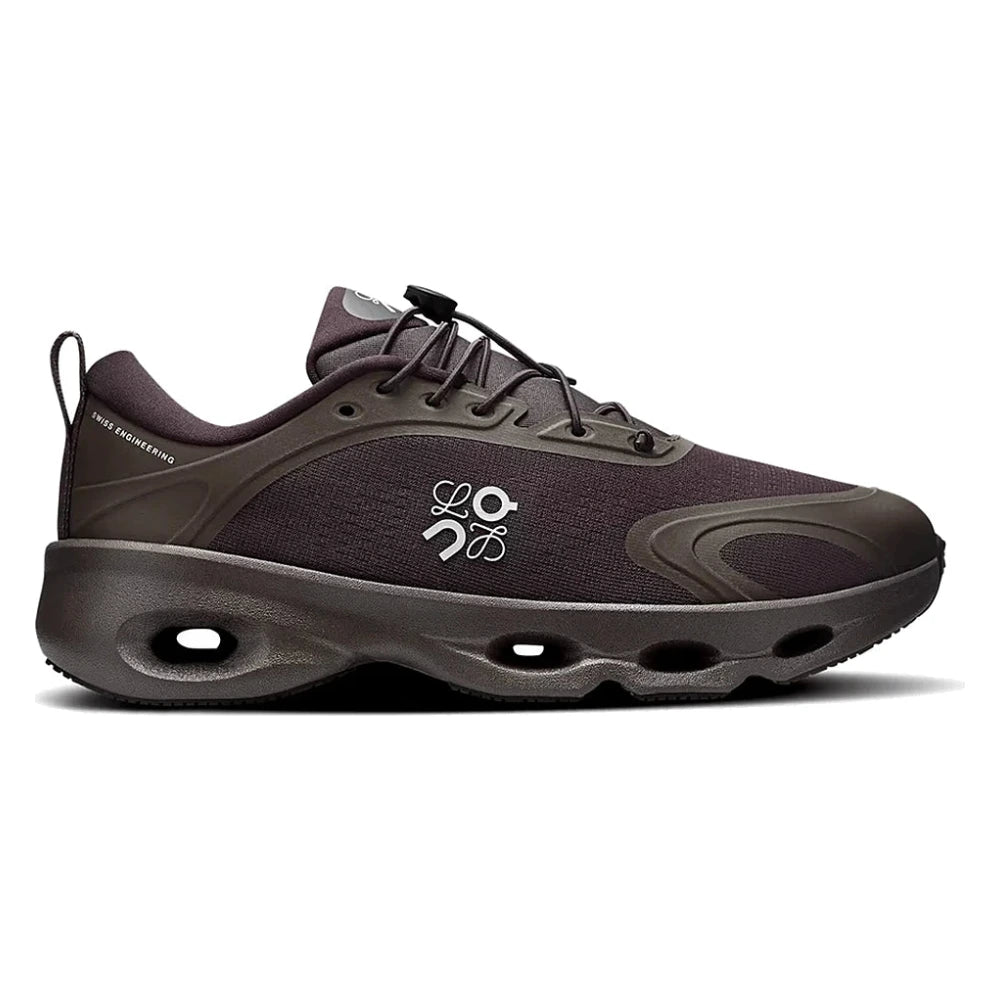 Tênis On Running Cloudsolo Loewe Dark Brown Black Marrom