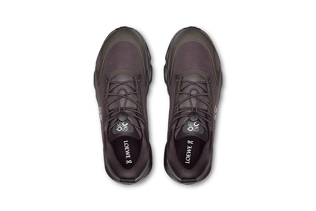 Tênis On Running Cloudsolo Loewe Dark Brown Black Marrom
