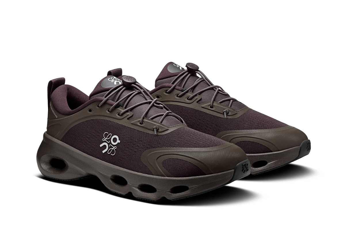 Tênis On Running Cloudsolo Loewe Dark Brown Black Marrom