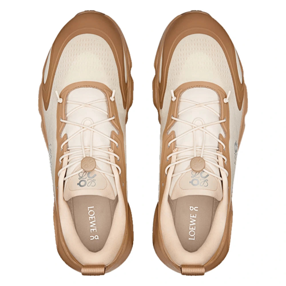 Tênis On Running Cloudsolo Loewe Dark Sand Cream Bege - foto 4