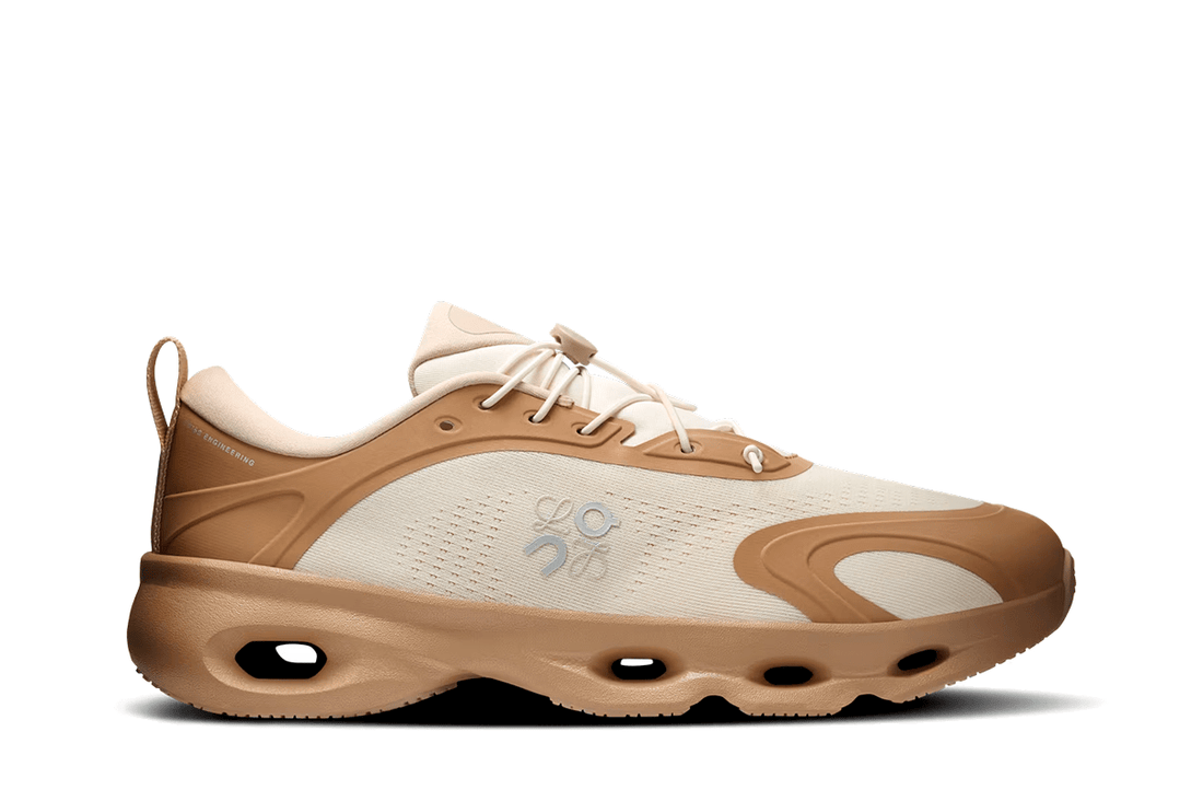 Tênis On Running Cloudsolo Loewe Dark Sand Cream Bege
