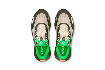 Tênis On Running Cloudsolo Loewe Khaki Green Sand Verde