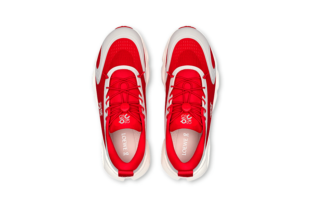 Tênis On Running Cloudsolo Loewe Red Eggshell Vermelho