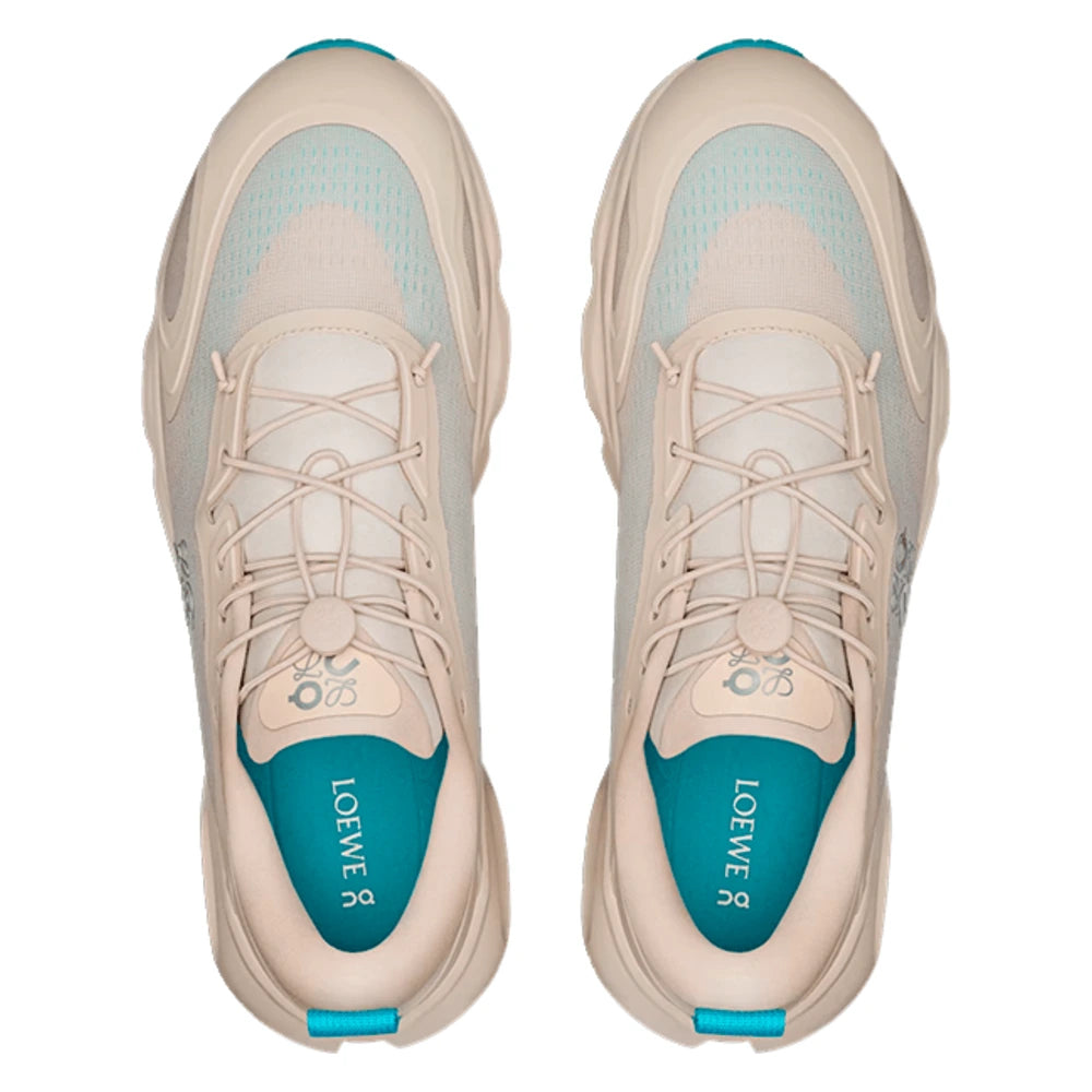 Tênis On Running Cloudsolo Loewe Sand Turquoise Bege - foto 3