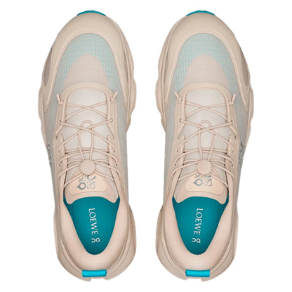 Tênis On Running Cloudsolo Loewe Sand Turquoise Bege - foto 3