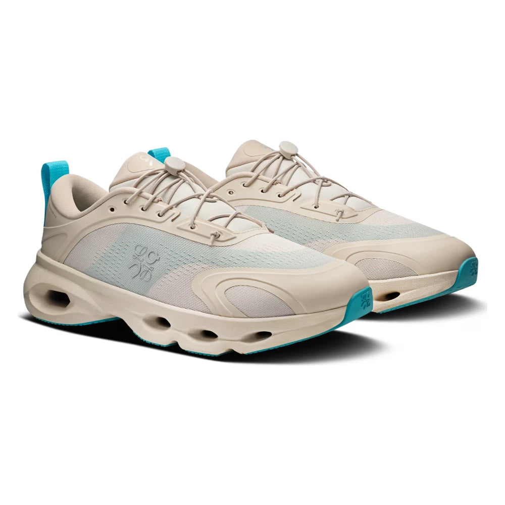 Tênis On Running Cloudsolo Loewe Sand Turquoise Bege - foto 4