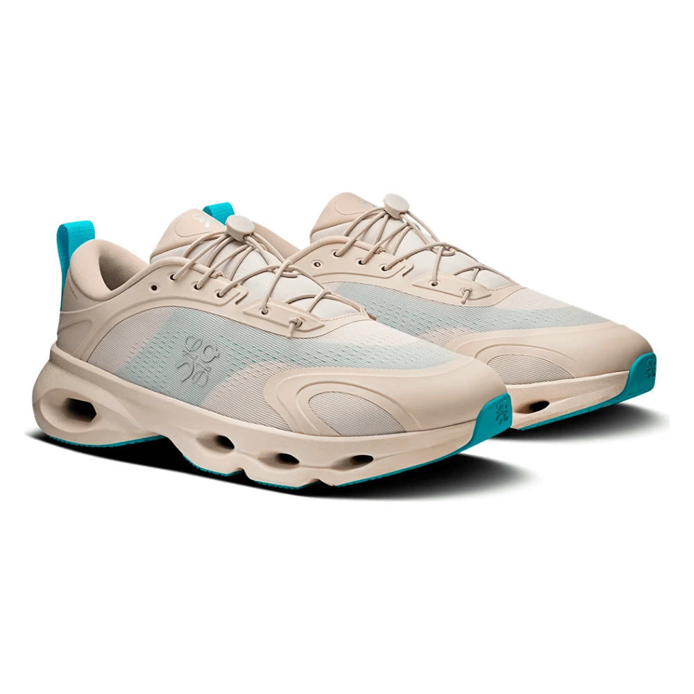 Tênis On Running Cloudsolo Loewe Sand Turquoise Bege - foto 7