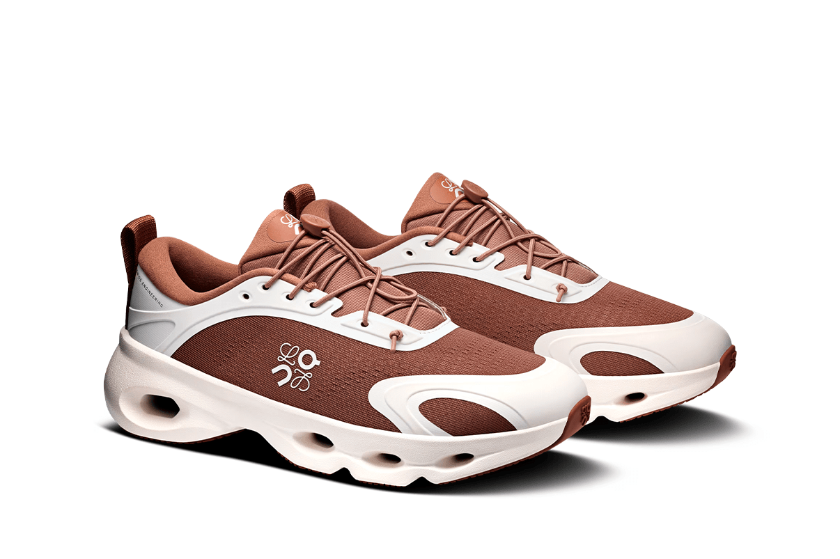 Tênis On Running Cloudsolo Loewe Taupe Eggshell Marrom