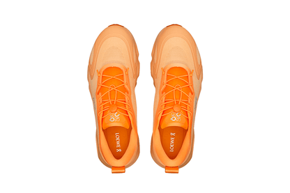 Tênis On Running Cloudsolo Loewe White Orange Laranja