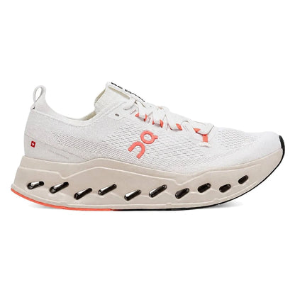 Tênis On Running Cloudsurfer Max 1 Ivory Laranja Salmão Salmon