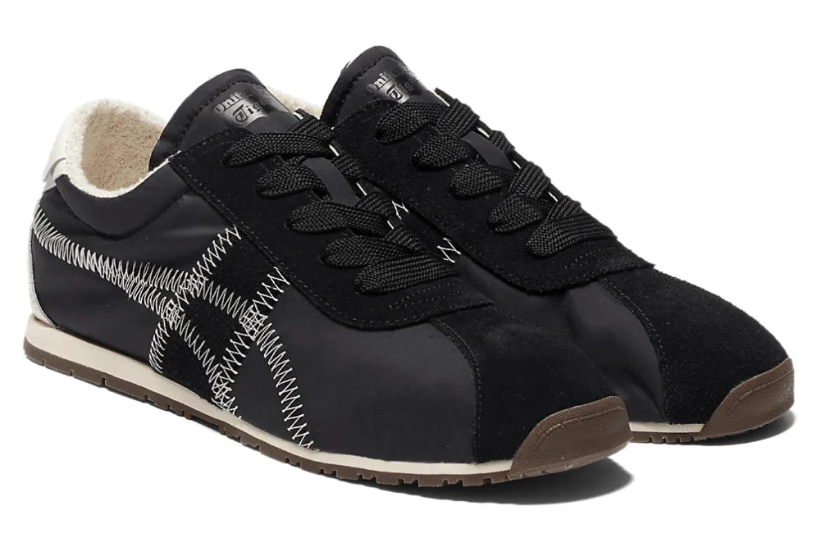 Tênis Onitsuka Tiger Corsair A55 Black Cream Preto - foto 6