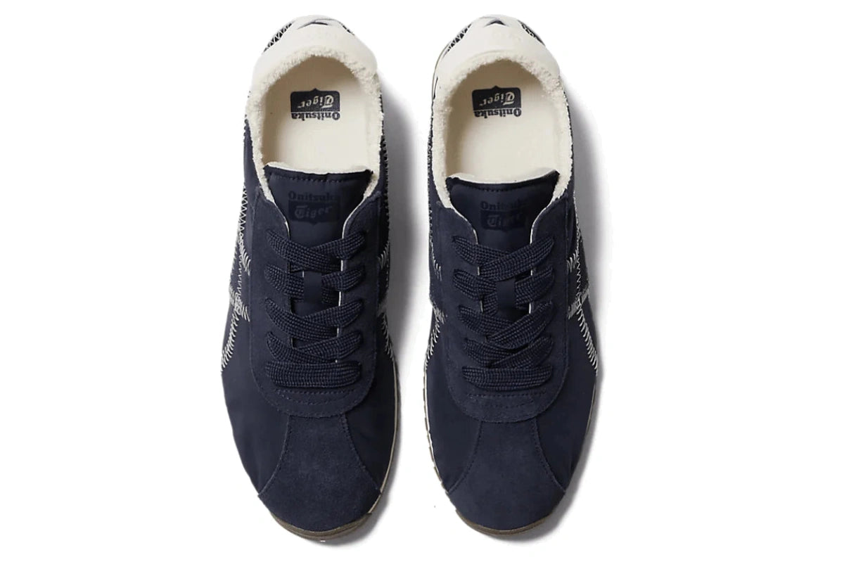 Tênis Onitsuka Tiger Corsair A55 Midnight Cream Azul - foto 10