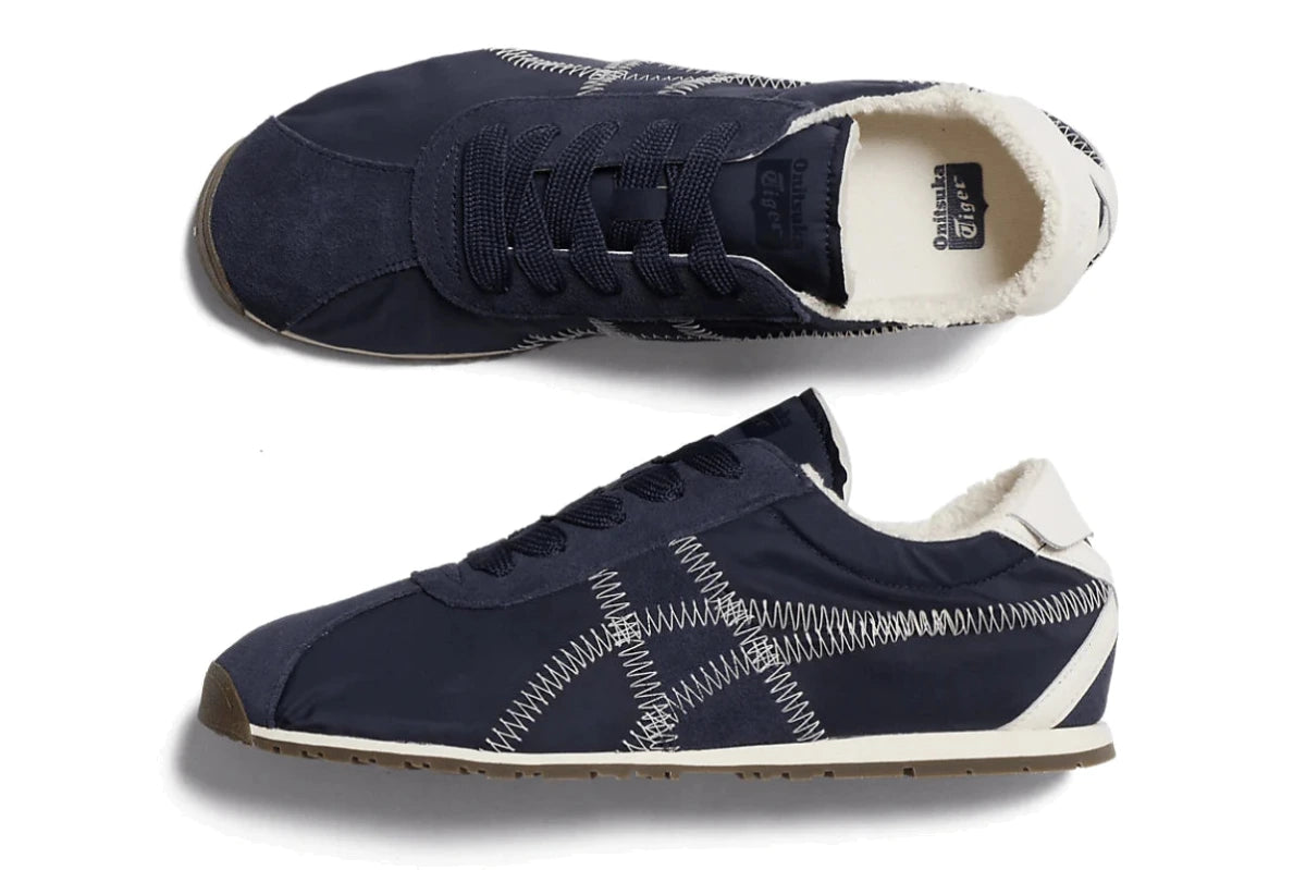 Tênis Onitsuka Tiger Corsair A55 Midnight Cream Azul - foto 3