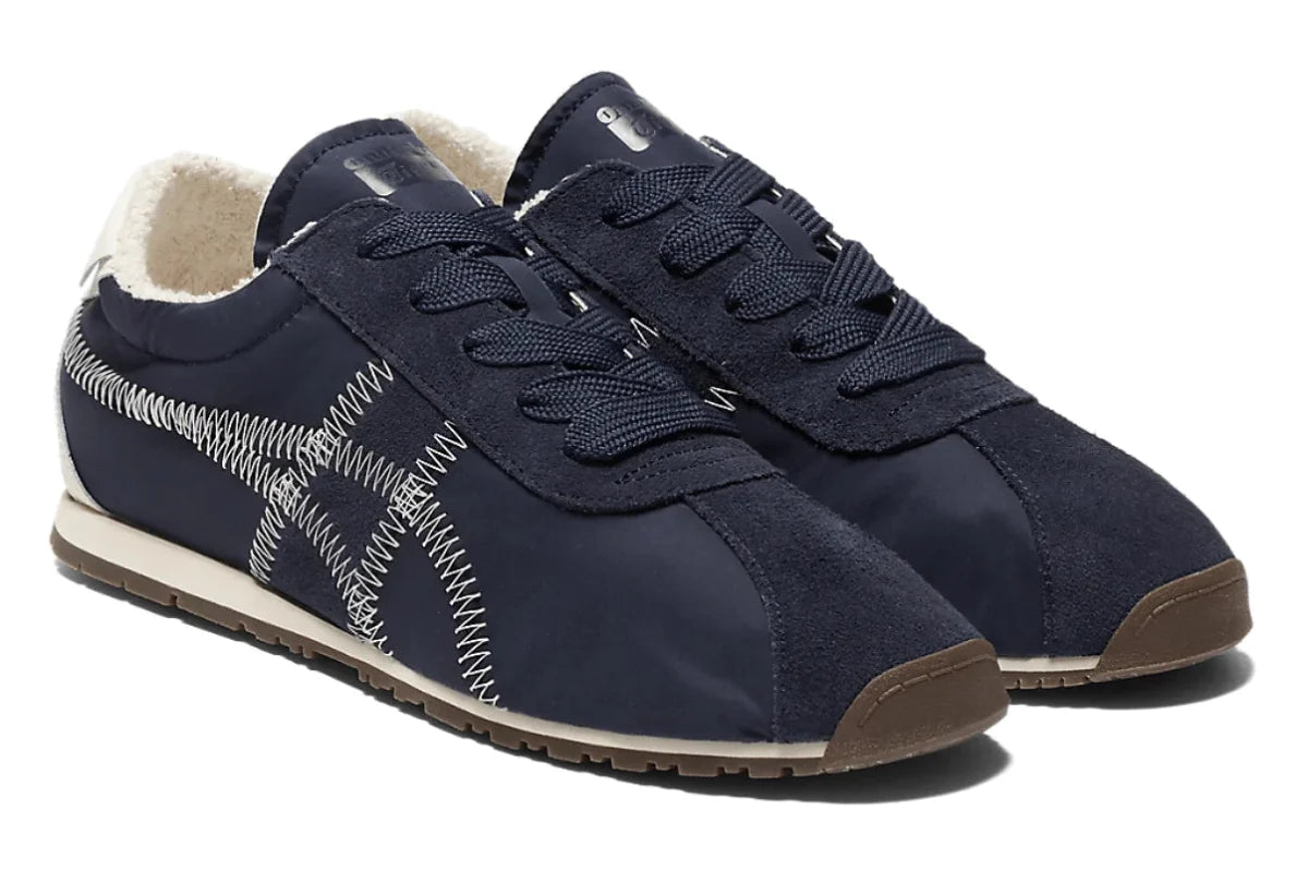 Tênis Onitsuka Tiger Corsair A55 Midnight Cream Azul - foto 4