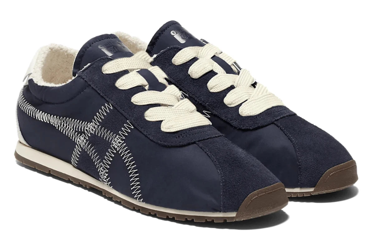 Tênis Onitsuka Tiger Corsair A55 Midnight Cream Azul - foto 6