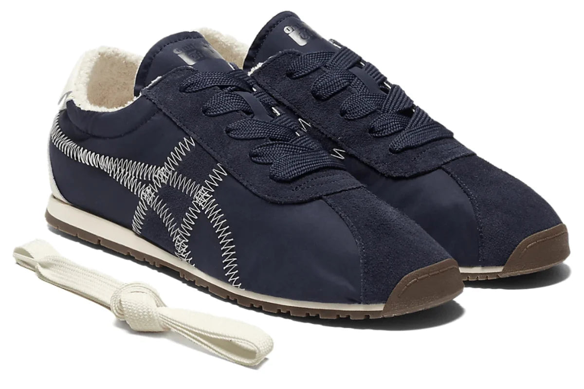 Tênis Onitsuka Tiger Corsair A55 Midnight Cream Azul - foto 9