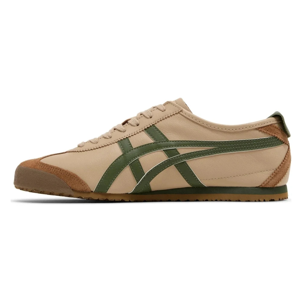 Tênis Onitsuka Tiger Mexico 66 Beige Grass Green Marrom - foto 2