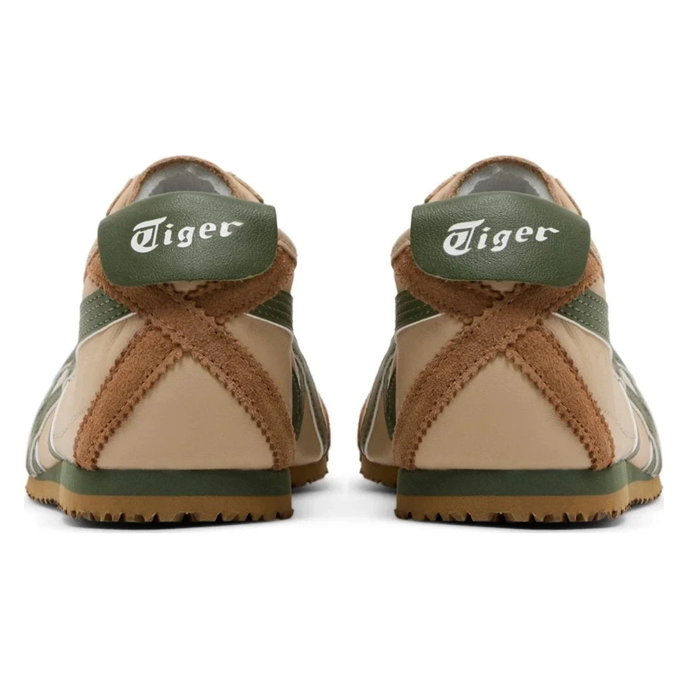 Tênis Onitsuka Tiger Mexico 66 Beige Grass Green Marrom - foto 4