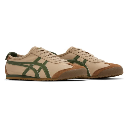 Tênis Onitsuka Tiger Mexico 66 Beige Grass Green Marrom - foto 5