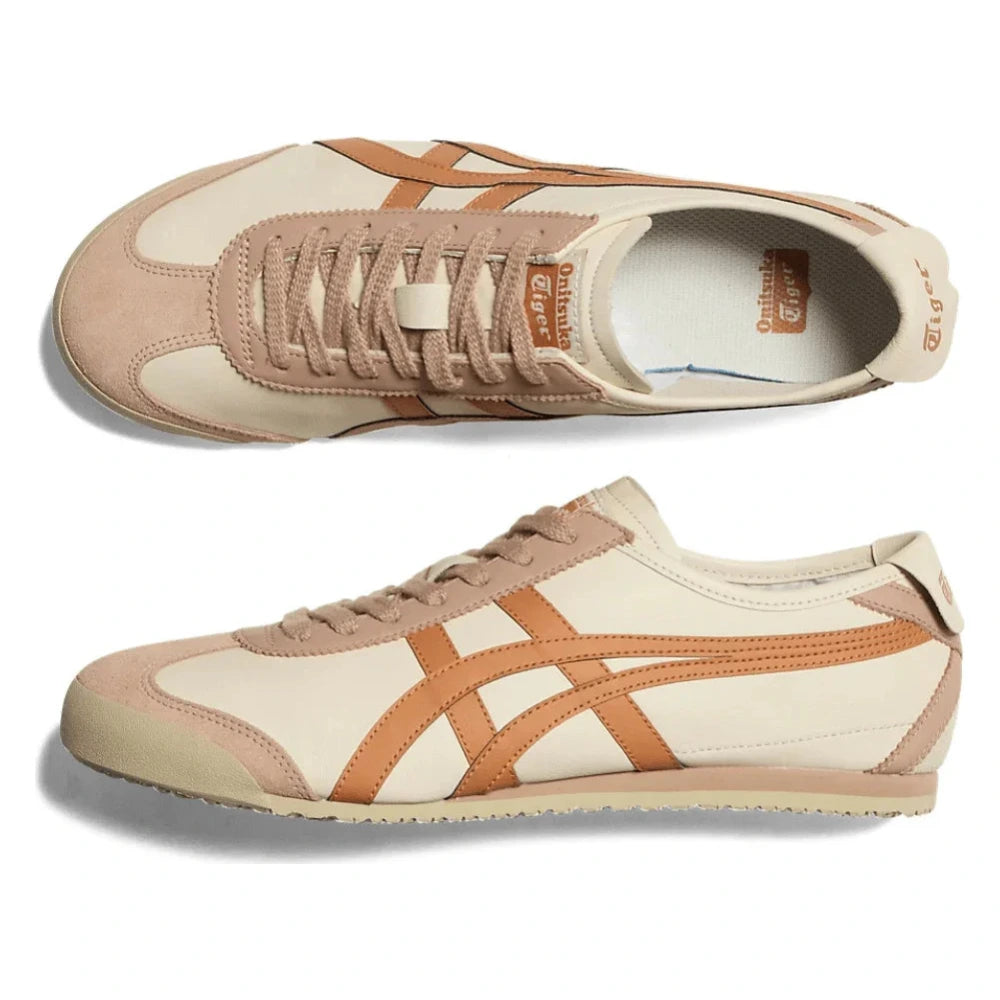 Tênis Onitsuka Tiger Mexico 66 Birch/Rust Orange Bege - foto 2