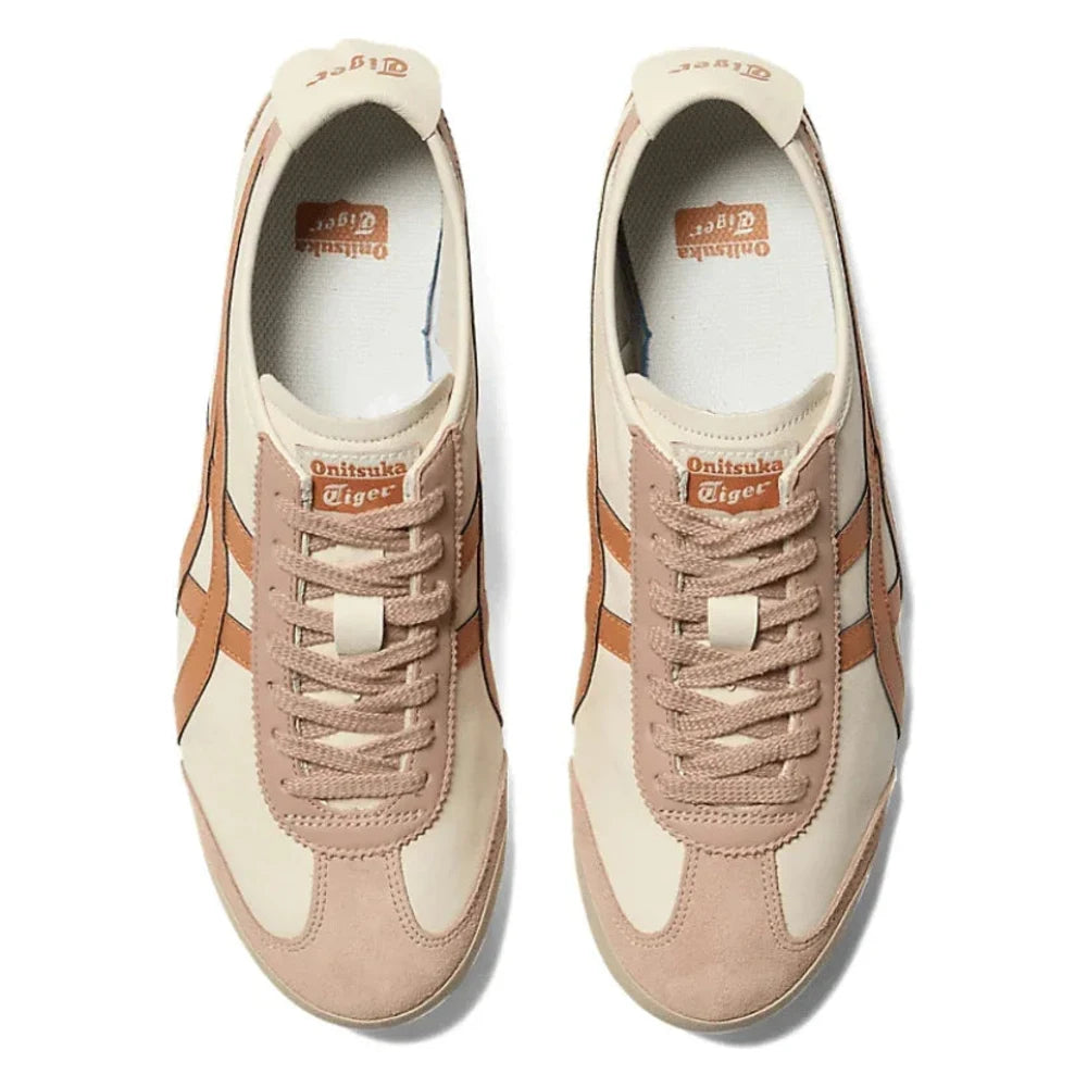 Tênis Onitsuka Tiger Mexico 66 Birch/Rust Orange Bege - foto 3