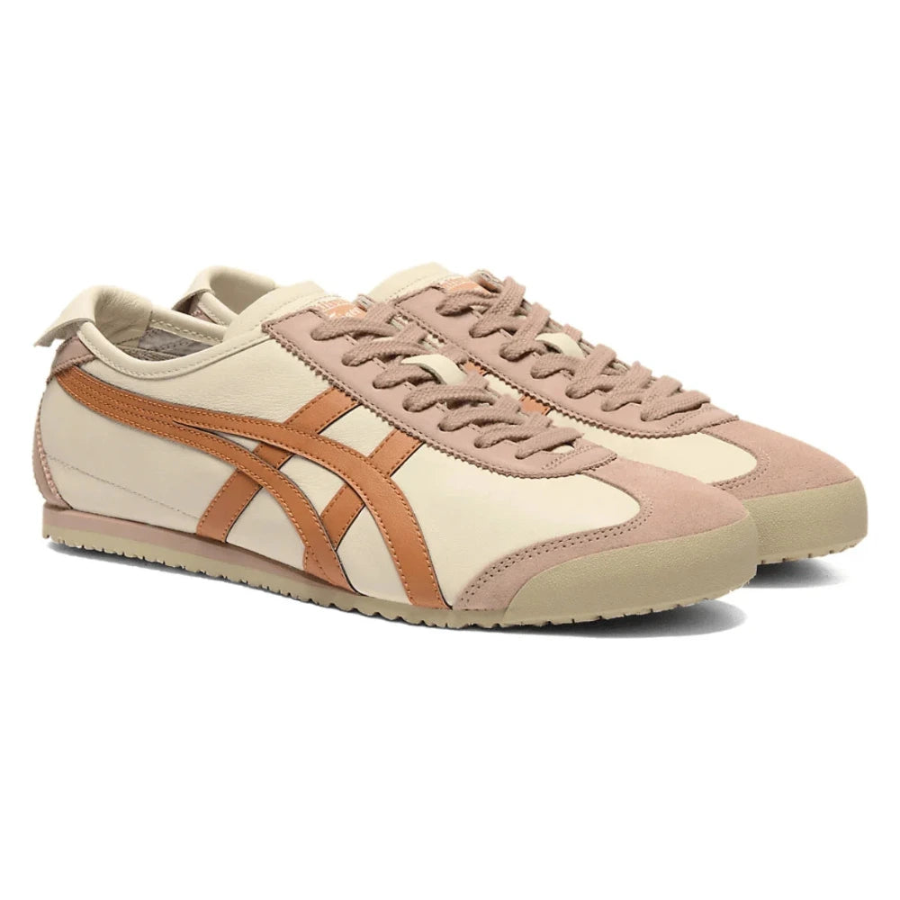Tênis Onitsuka Tiger Mexico 66 Birch/Rust Orange Bege - foto 4
