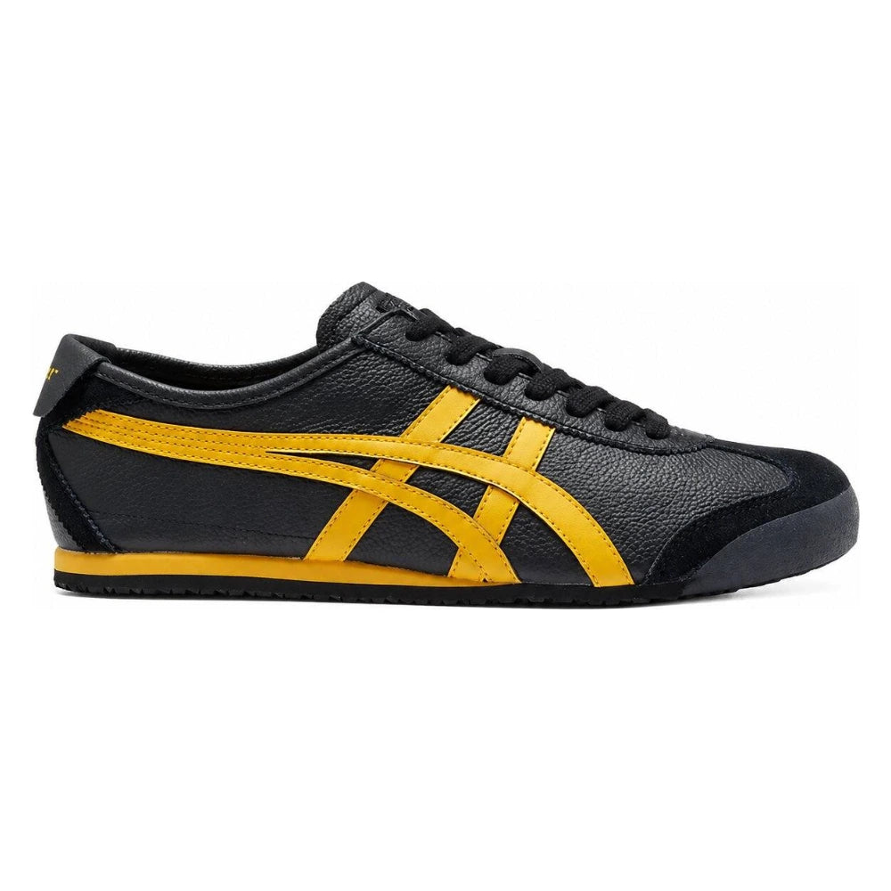 Tênis Onitsuka Tiger Mexico 66 Black Yellow Preto