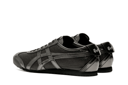Tênis Onitsuka Tiger Mexico 66 Glitter Pack Black Gunmetal Preto
