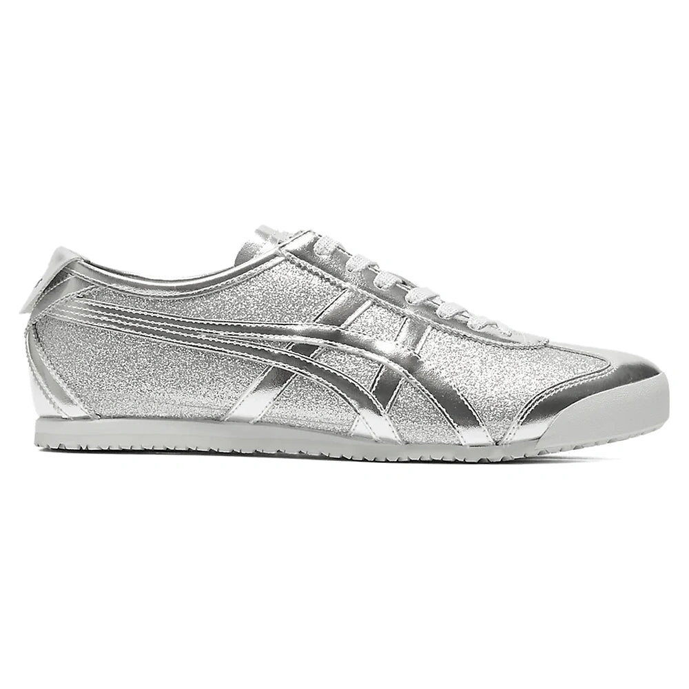 Tênis Onitsuka Tiger Mexico 66 Glitter Pack Pure Silver Prateado