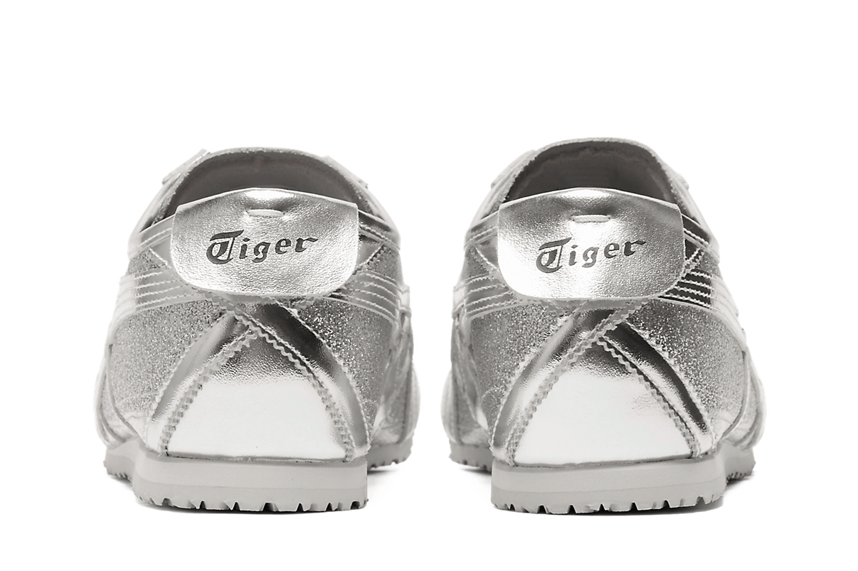 Tênis Onitsuka Tiger Mexico 66 Glitter Pack Pure Silver Prateado
