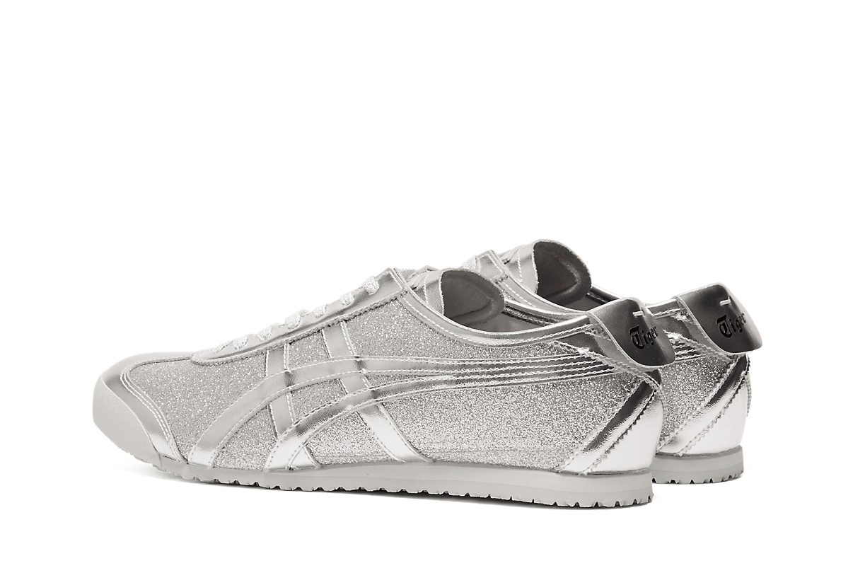 Tênis Onitsuka Tiger Mexico 66 Glitter Pack Pure Silver Prateado