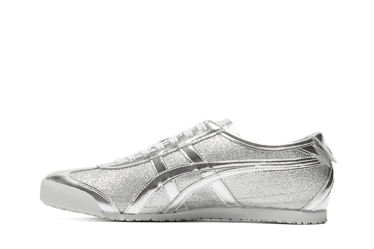 Tênis Onitsuka Tiger Mexico 66 Glitter Pack Pure Silver Prateado
