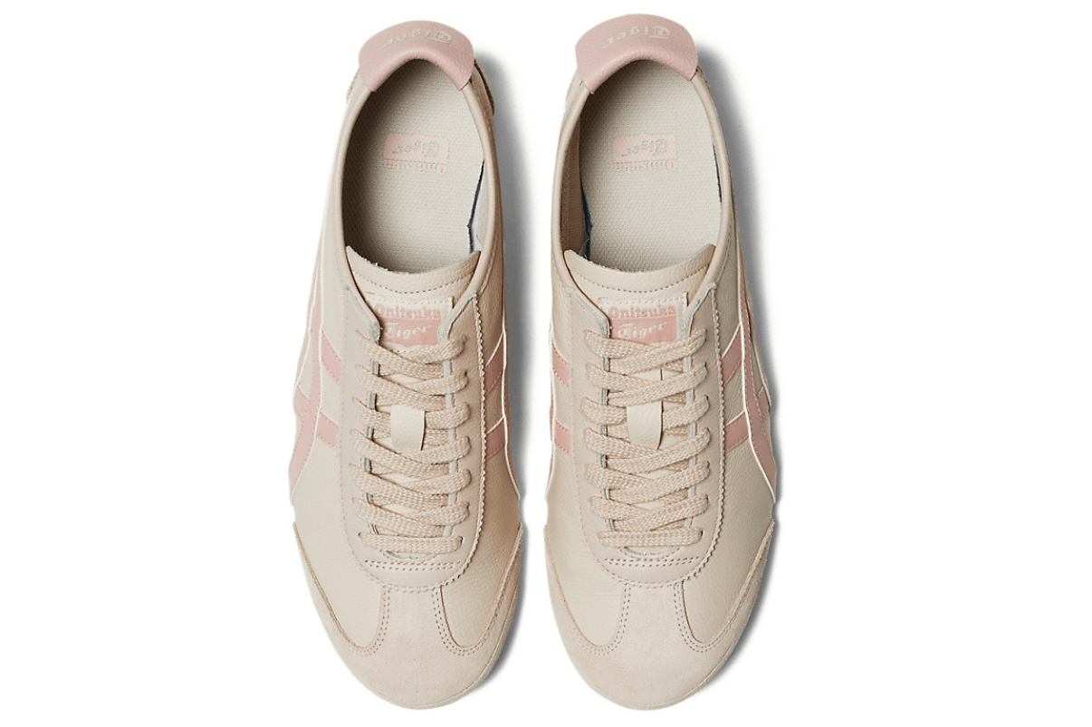 Tênis Onitsuka Tiger Mexico 66 Oatmeal Ginger Peach Rosa