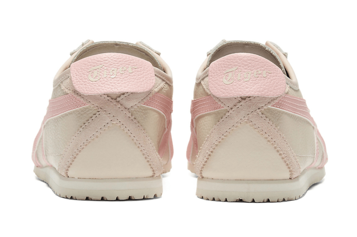 Tênis Onitsuka Tiger Mexico 66 Oatmeal Ginger Peach Rosa