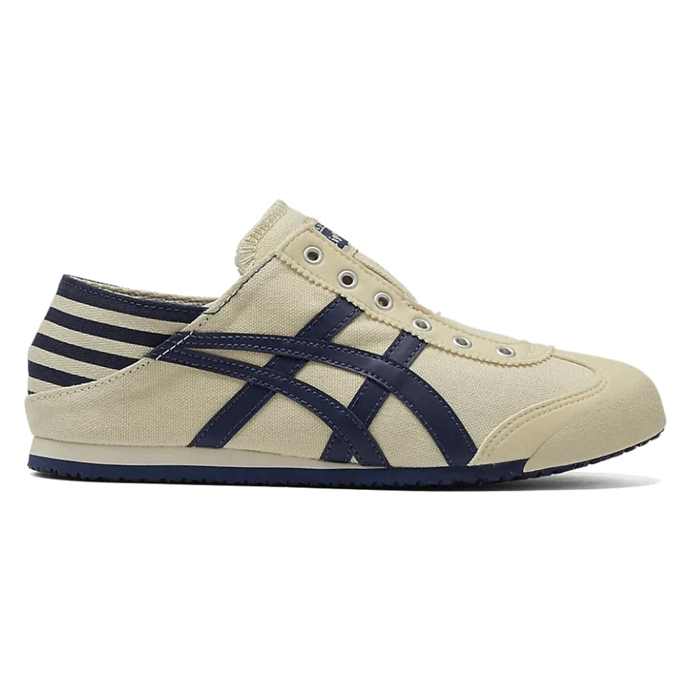 Tênis Onitsuka Tiger Mexico 66 Paraty Natural Navy Bege