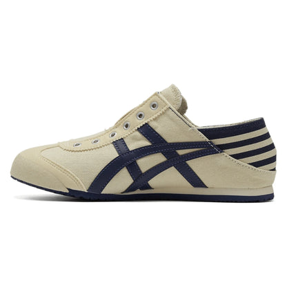 Tênis Onitsuka Tiger Mexico 66 Paraty Natural Navy Bege - foto 2