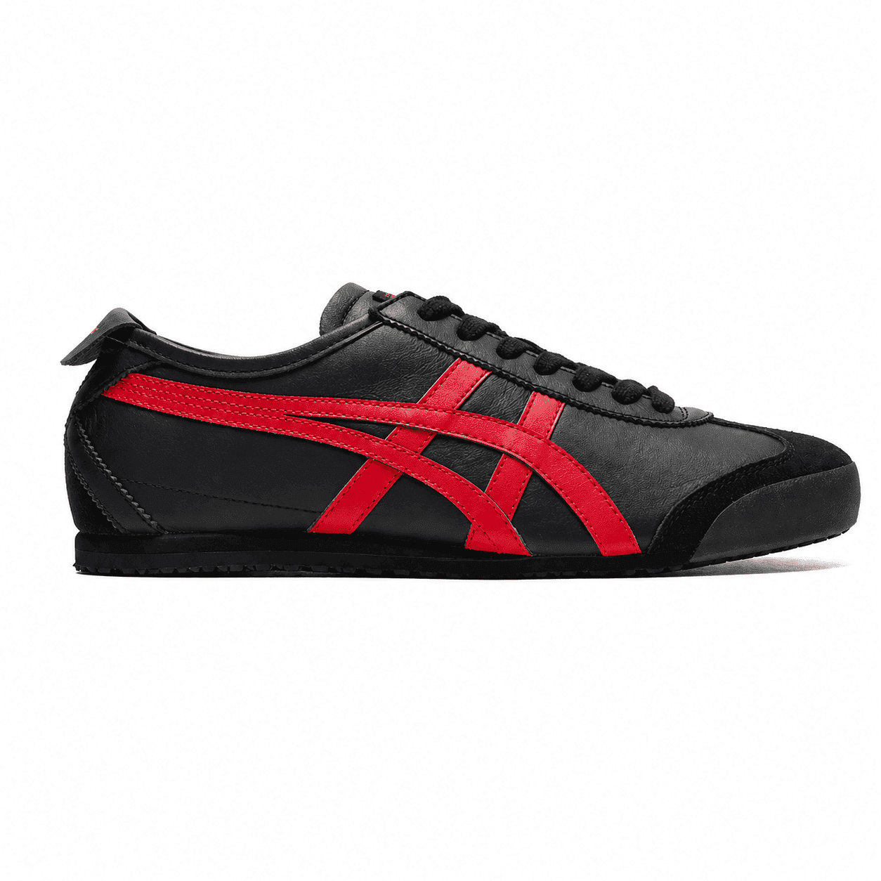 Tênis Onitsuka Tiger Mexico 66 SD Black Classic Red Preto