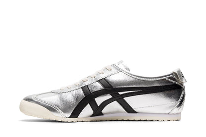 Tênis Onitsuka Tiger Mexico 66 Pure Silver Black Cinza