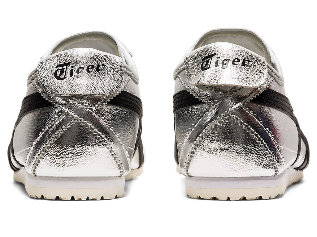 Tênis Onitsuka Tiger Mexico 66 Pure Silver Black Cinza