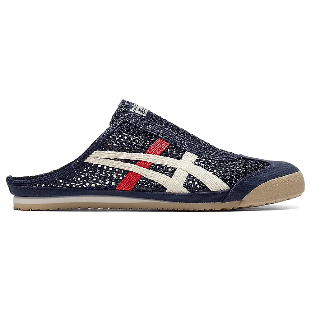 Tênis Onitsuka Tiger Mexico 66 Sabot Iron Navy Cream Azul
