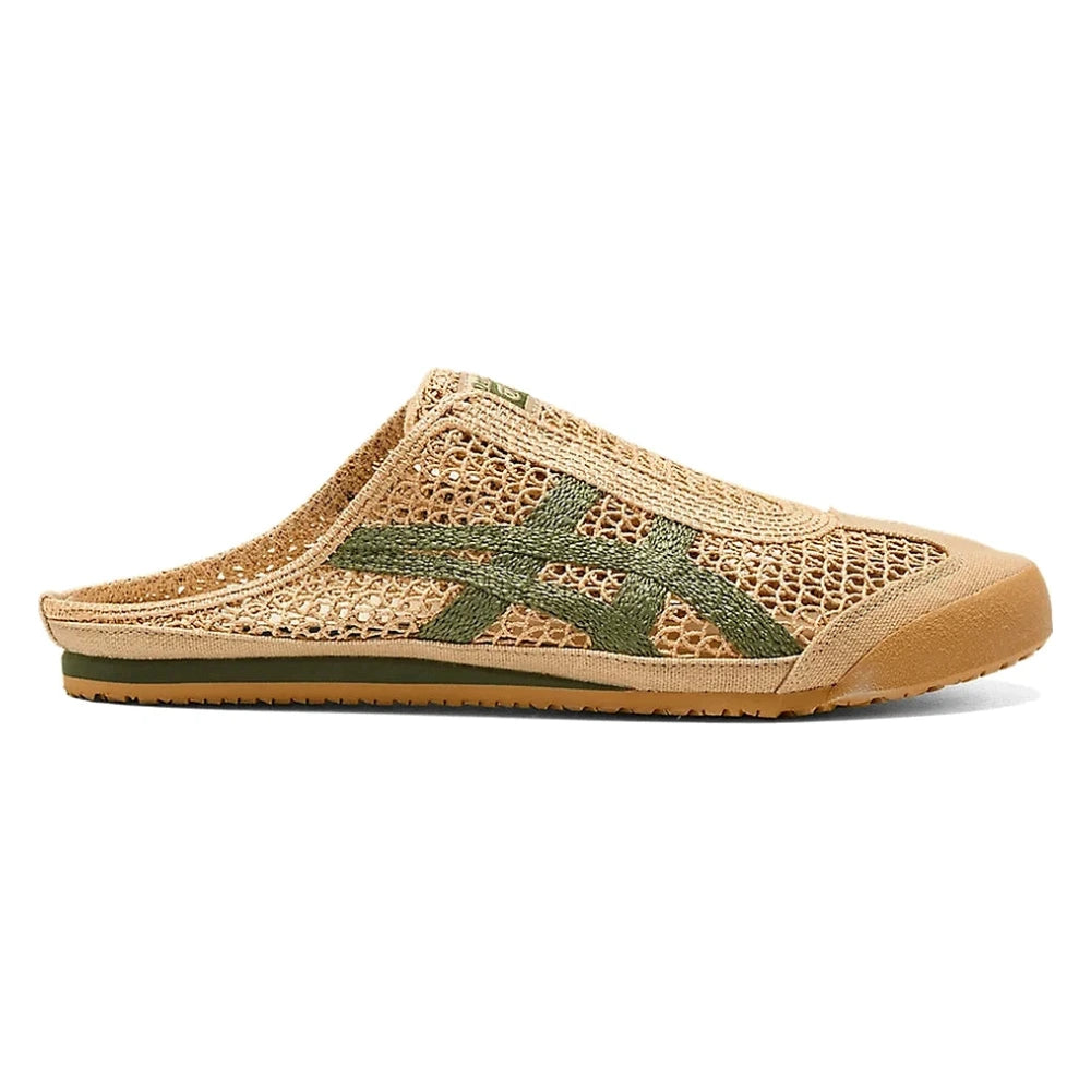 Tênis Onitsuka Tiger Mexico 66 Sabot Beige Green Bege