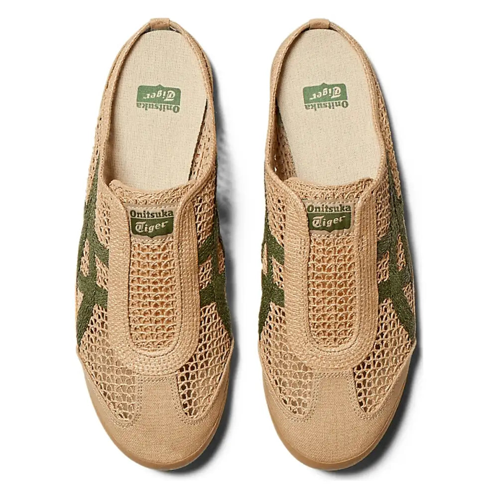 Tênis Onitsuka Tiger Mexico 66 Sabot Beige Green Bege - foto 6